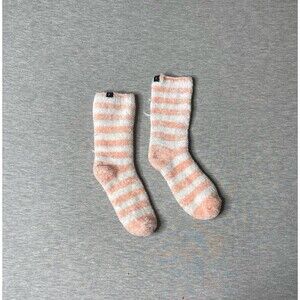 Victoria’s Secret Women’s Vintage Iconic Stripe Cozy Plush Crew Socks
